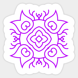 MANDALA T-SHIRT MANDALA 475 Sticker